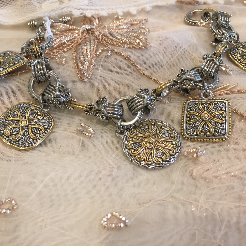 Greek Link Bracelet, My Favorite! Firm! Firm!